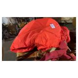Orange Hunting Pants and Seat