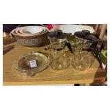 Pyrex Lids and Gold Star Syrup Dispensers