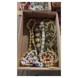 Tray Lot of Necklaces