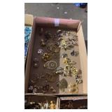 Tray Lot of Earrings