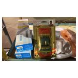 Shelf Lot of Torch Wicks, Sanitizing Wands, etc.