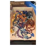 Tray Lot of Necklaces