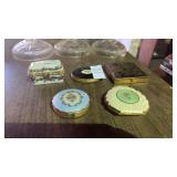 Lot of 5 Vintage Compacts