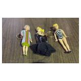 Set of 3 Barbie Keychains