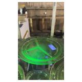 Uranium Glass Plate