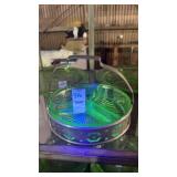 Uranium Glass 3 Divided Dish