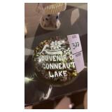 Conneaut Lake glass paper weight