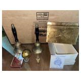 Wendell August napkin holder, bells & variety