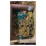 Tray Lot of Costume Necklaces