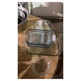 Lot of Glass Baking Dishes