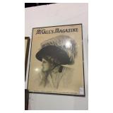 French Poster Framed