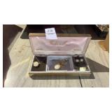 Genuine Ivory 3 Pc Necklace Brooch and Earring