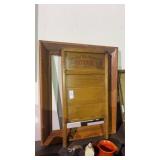 Washboard and Wooden Frame
