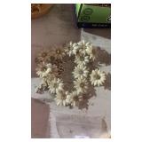 Vintage Coro Floral Necklace, Earring and