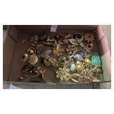 Tray Lot of Brooches