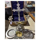 Antique Catholic sick call/last rites home