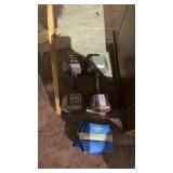 2 20 pound dumbbells and ankle weights