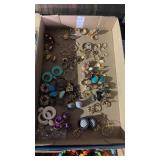 Tray Lot of Earrings