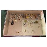 Tray Lot of Costume Rings