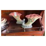 Vintage Hull Art pottery wildflower Cornucopia