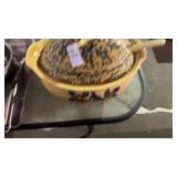 Blue Bird Soup Bowl W Spoon