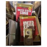 2 Red Book US Coin books/currency sleeves/coin