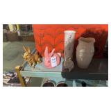 Lot of ceramic bunnyï¿½s and other decor