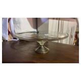 Sterling Weighted Base Cake Plate