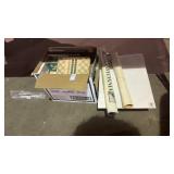 Lot of cool books, Pennsylvania posters, and