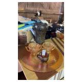 Lot of Carnival Glass