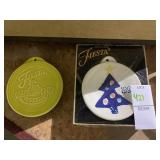 2 Fiesta ornaments