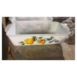 2 Fire King Casserole Dishes