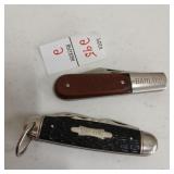 Imperial Barlow and Kamp King knife lot