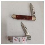 Pair of NRA knives, 1 Stone River