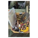 Box of Wire and Assorted Parts