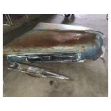 1941 big truck hood with chrome parts