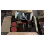 Box of Model A Parts, Some Newer Mopar Items