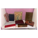 Shelf of Antique Books