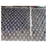 Handmade knotted  bench cover with ties * some
