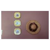 Decorative Plates and Wall Hat