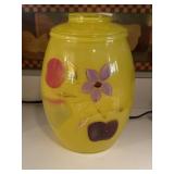 Vintage Bartlett Collins glass cookie jar