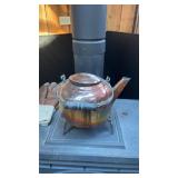 Vintage Copper Tea Kettle