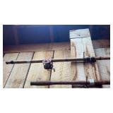 Vintage Wooden Fishing Pole