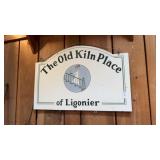 Vintage The Old Kiln Place of Ligonier Wooden
