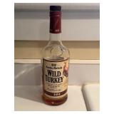 Austin Nicholas Wild Turkey bourbon opened NO