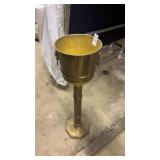 Brass Bucket Pedestal Stand