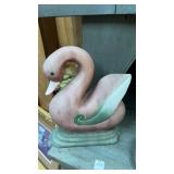 Wooden Swan Doorstop