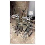 Two Golf Bag Caddies