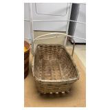 Large Vintage Wicker Basket