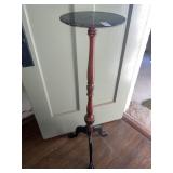 Decorative wooden base plant stand -43 inches h